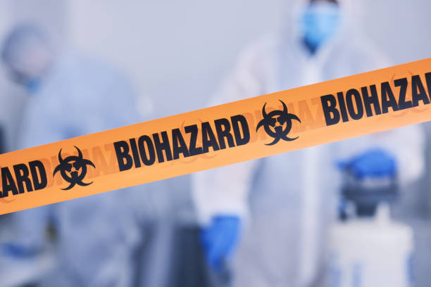Professional Crime Scene Cleanup technician working in Six Lakes, MI